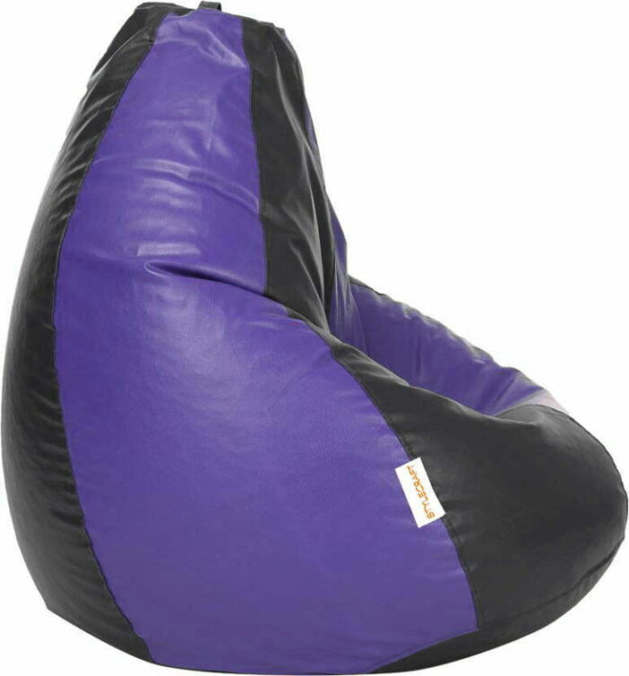 Stylecraft Black and Blue Bean Bag Without Beans