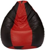 Red Black Monster Bean Bag With Beans