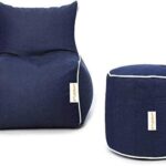 Stylecraft Denim Bean Bag Chair Without Beans