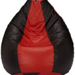 Stylecraft Red and Black Bean Bag Cover