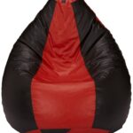 Stylecraft Red Black Monster Bean Bag With Beans
