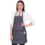 StyleCraft Denim Kitchen Apron with Pockets - Printed