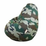 Stylecraft Army Printed Cotton Bean Bag Without Beans