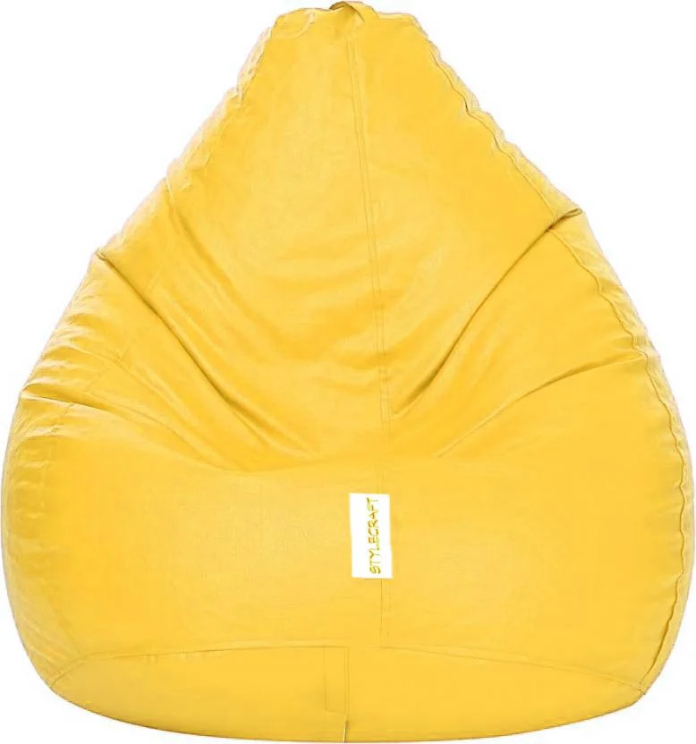 Stylecraft Yellow XXL Bean Bag (1) Yellow XXL Bean Bag